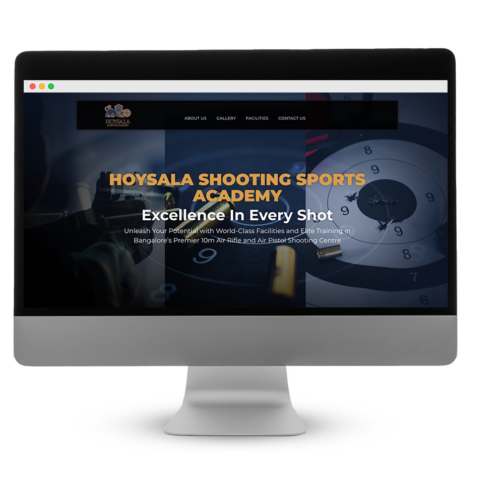 Website Designing for Hoysala Shooting Sports Academy