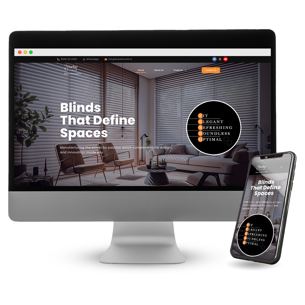 Website Designing for Ferbo Furnish